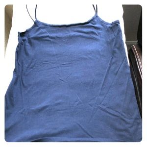 Cute navy Ann Taylor cami sz XL NWOT